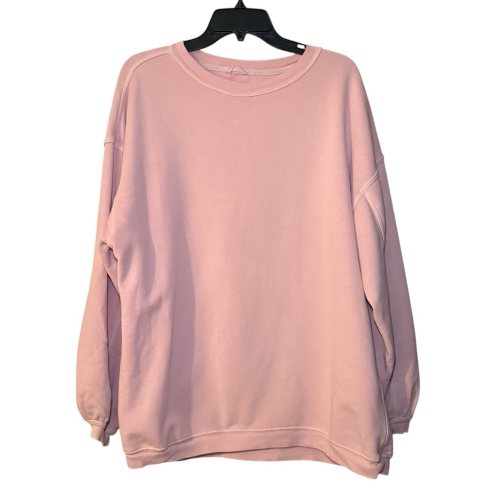 Aerie Soft Pink Textured Knit‎ Top